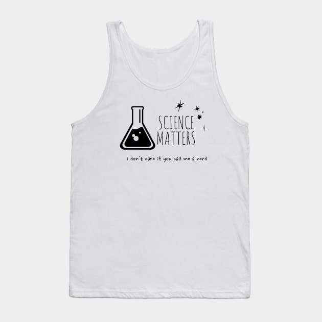 Science Matters Tank Top by valentinahramov